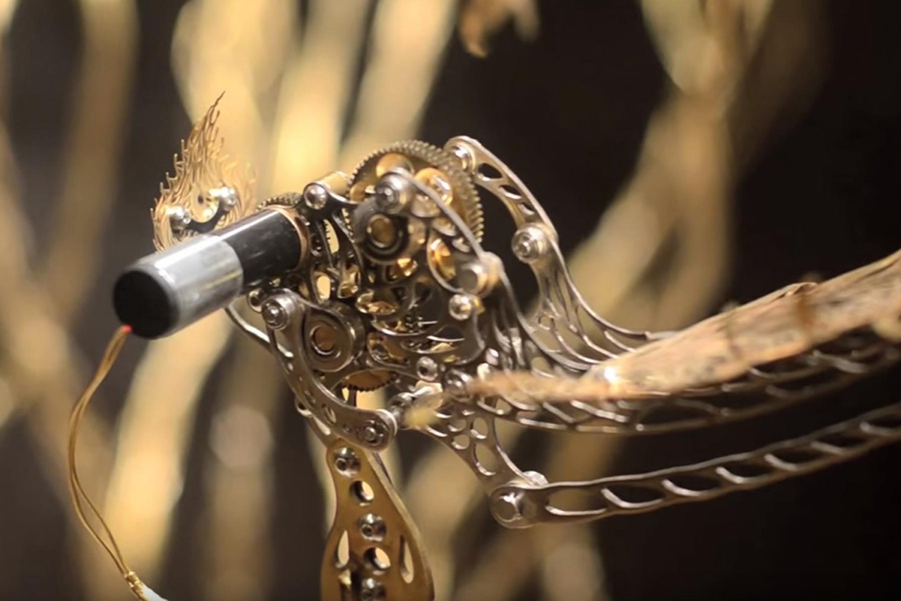 The sculpture Custos Cavum